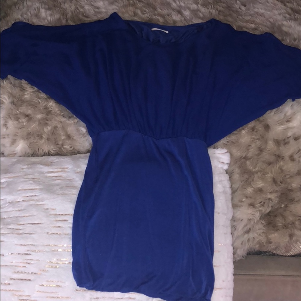 Blue dress